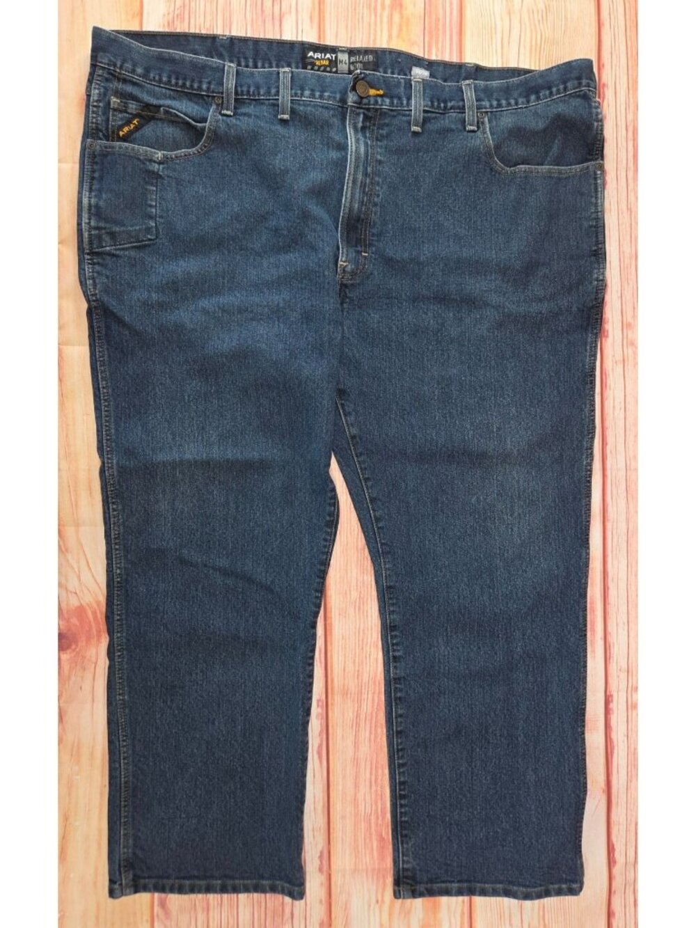Ariat M4 Relaxed Boot Cut Jeans Men’s Size 50x30 Dark Wash Denim